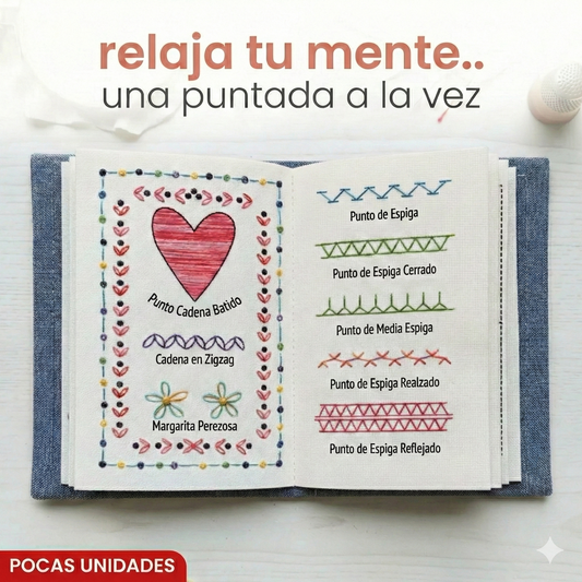 Libro De Puntadas De ordado