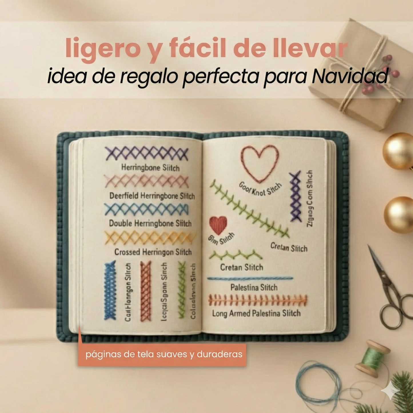 Libro De Puntadas De ordado