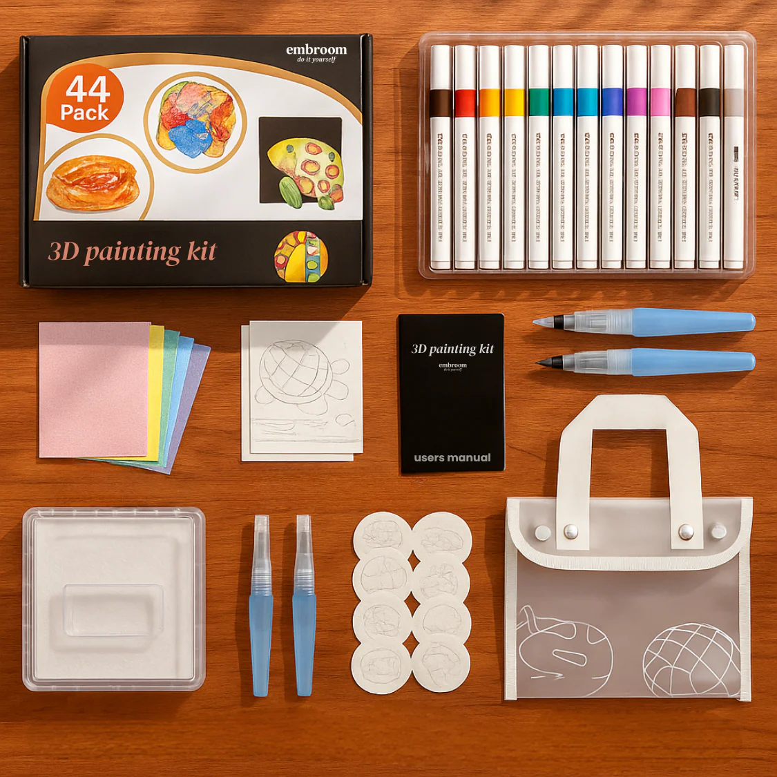 Kit de pintura mágica en 3D